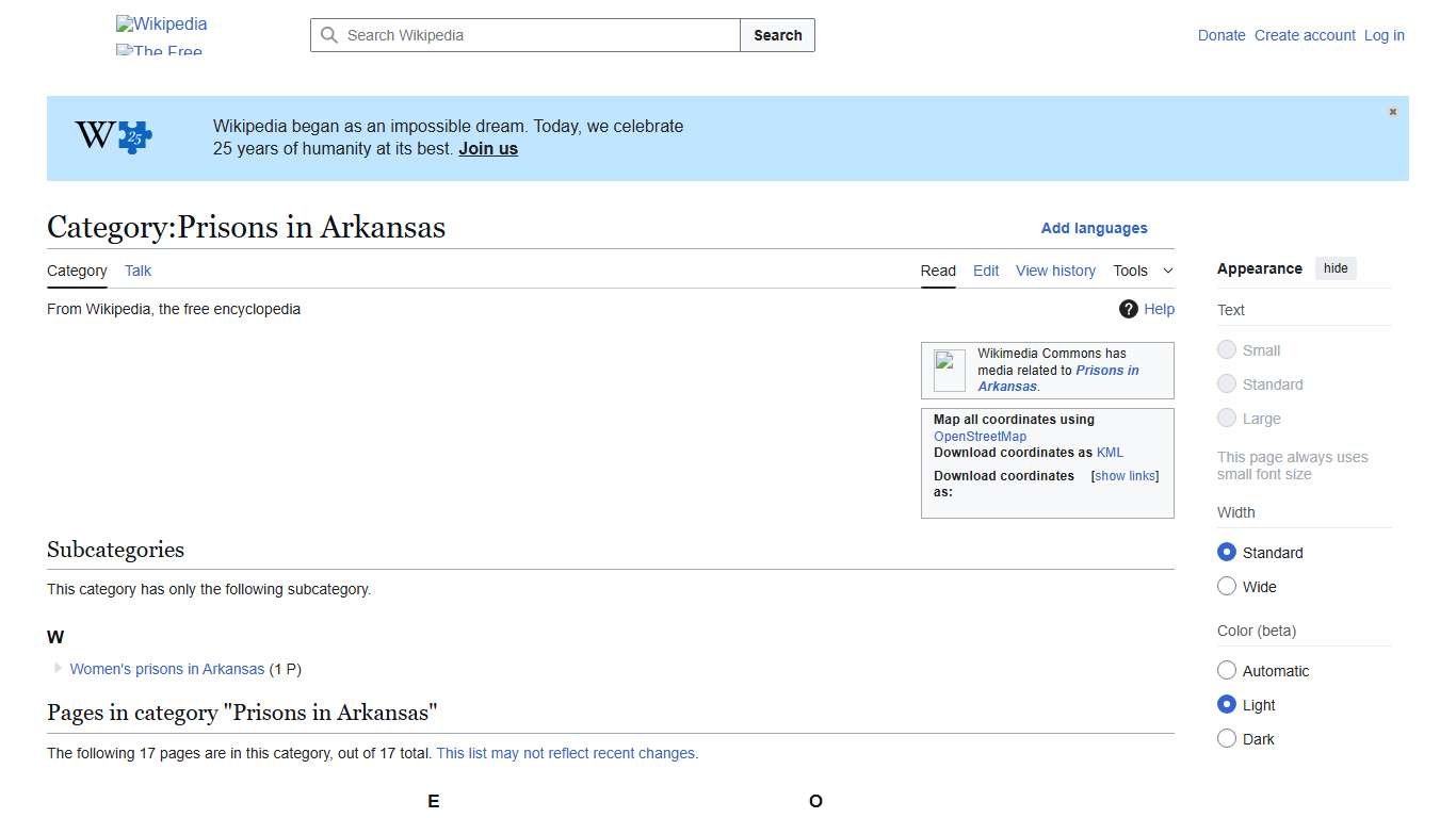 Category:Prisons in Arkansas - Wikipedia